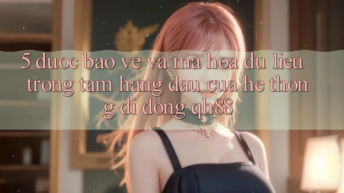 5. Được bảo vệ Và Mã hóa dữ liệu: Trọng Tâm Hàng Đầu Của Hệ thống di động QH88 5. Được bảo vệ Và Mã hóa dữ liệu: Trọng Tâm Hàng Đầu Của Hệ thống di động QH88