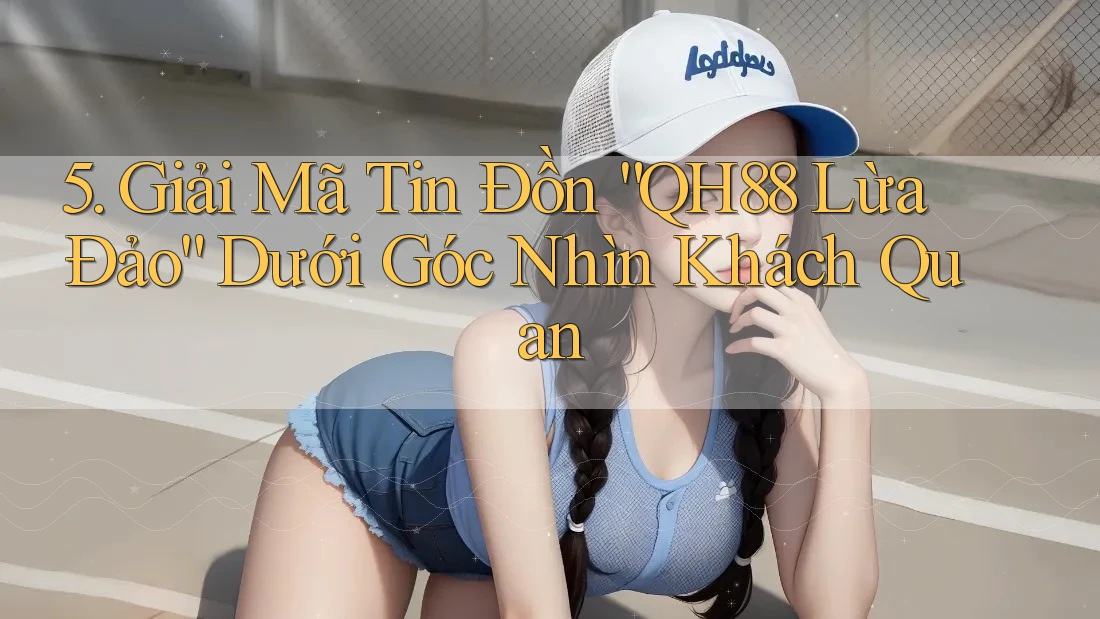 5. Giải Mã Tin Đồn “QH88 Lừa Đảo” Dưới Góc Nhìn Khách Quan 5. Giải Mã Tin Đồn “QH88 Lừa Đảo” Dưới Góc Nhìn Khách Quan