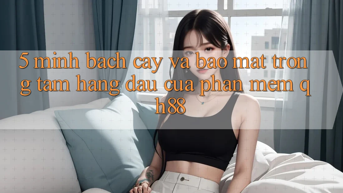 5. Minh bạch cậy Và Bảo Mật: Trọng Tâm Hàng Đầu Của Phần mềm QH88