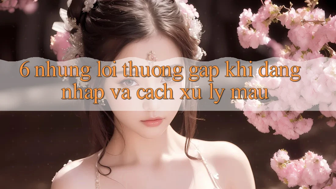 6. Những Lỗi Thường Gặp Khi Đăng Nhập Và Cách Xử Lý Mau 6. Những Lỗi Thường Gặp Khi Đăng Nhập Và Cách Xử Lý Mau