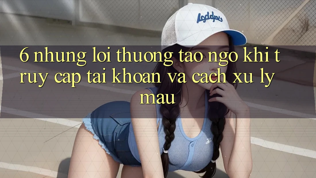 6. Những Lỗi Thường Tao ngộ Khi Truy cập tài khoản Và Cách Xử Lý Mau