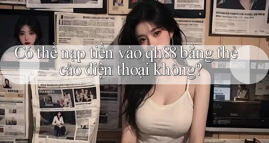 Có thể nạp tiền vào qh88 bằng thẻ cào điện thoại không? Có thể nạp tiền vào qh88 bằng thẻ cào điện thoại không?