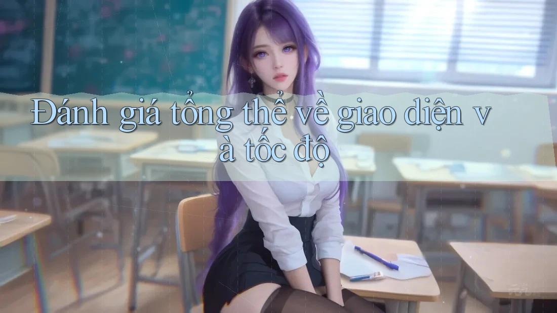 Đánh giá tổng thể về giao diện và tốc độ Đánh giá tổng thể về giao diện và tốc độ
