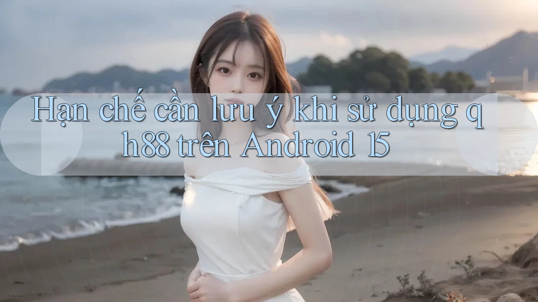 Hạn chế cần lưu ý khi sử dụng qh88 trên Android 15