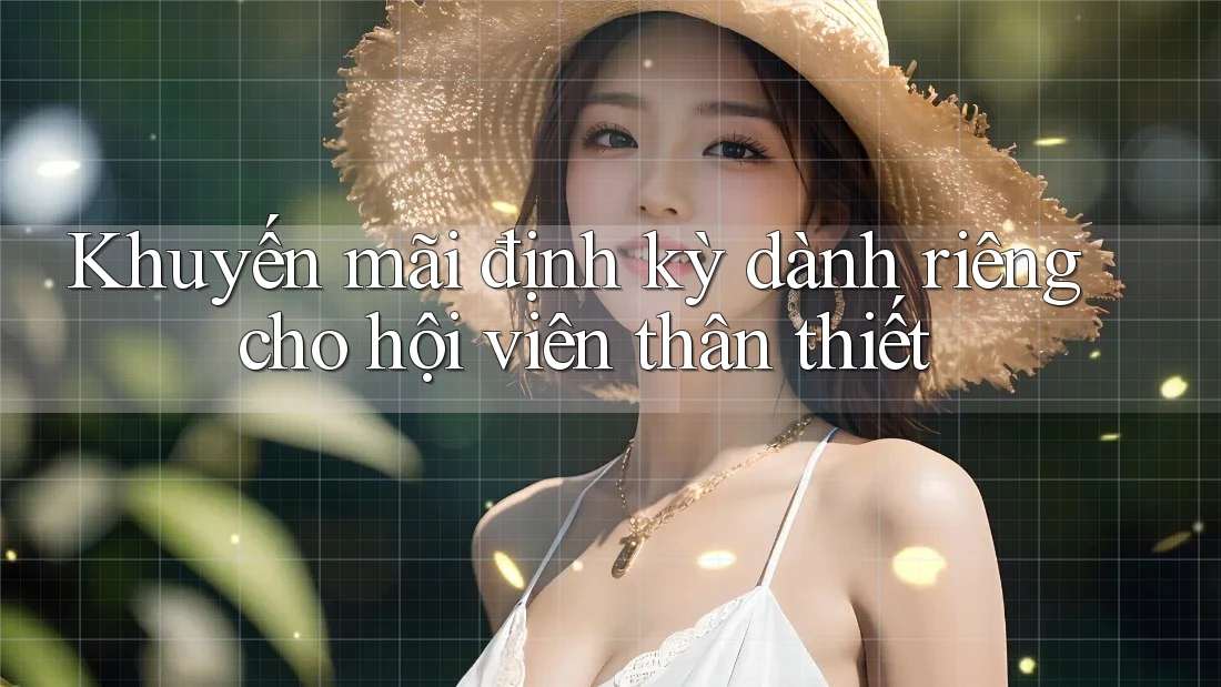 Khuyến mãi định kỳ dành riêng cho hội viên thân thiết Khuyến mãi định kỳ dành riêng cho hội viên thân thiết