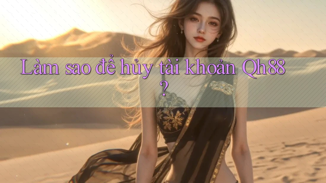 Làm sao để hủy tài khoản Qh88? Làm sao để hủy tài khoản Qh88?