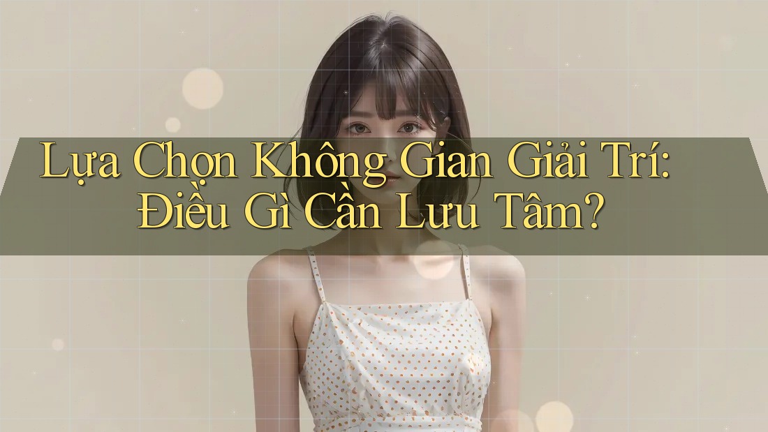 Lựa Chọn Không Gian Giải Trí: Điều Gì Cần Lưu Tâm?