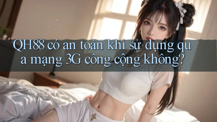 QH88 có an toàn khi sử dụng qua mạng 3G công cộng không?