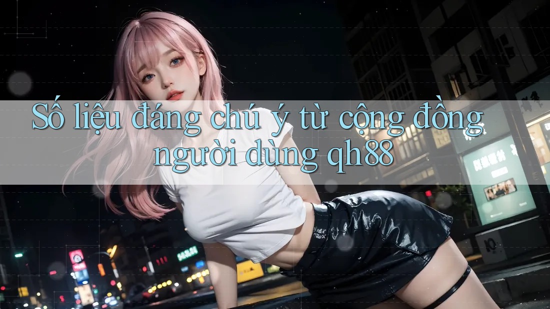 Số liệu đáng chú ý từ cộng đồng người dùng qh88 Số liệu đáng chú ý từ cộng đồng người dùng qh88