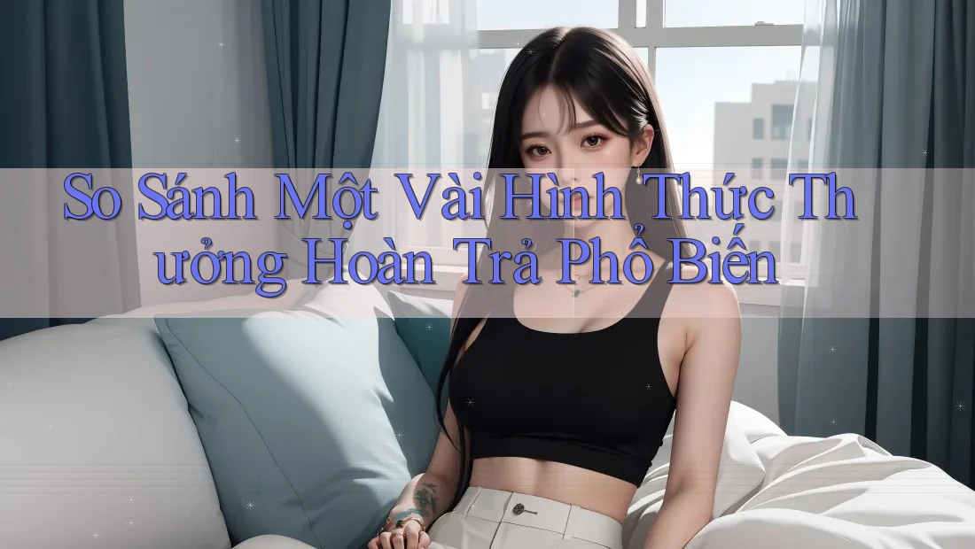 So Sánh Một Vài Hình Thức Thưởng Hoàn Trả Phổ Biến