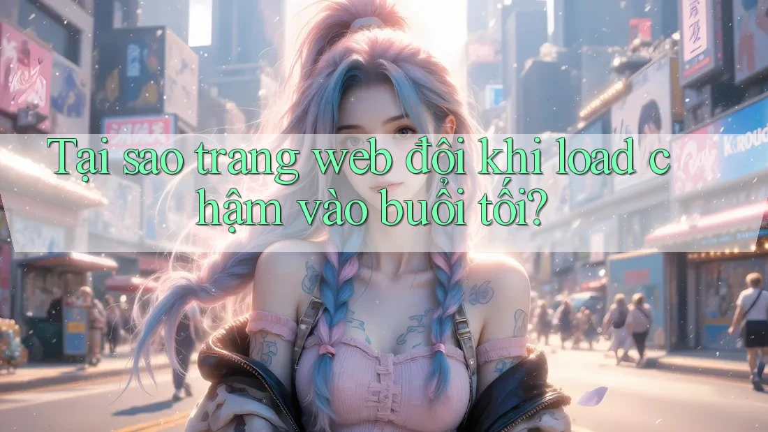 Tại sao trang web đôi khi load chậm vào buổi tối? Tại sao trang web đôi khi load chậm vào buổi tối?
