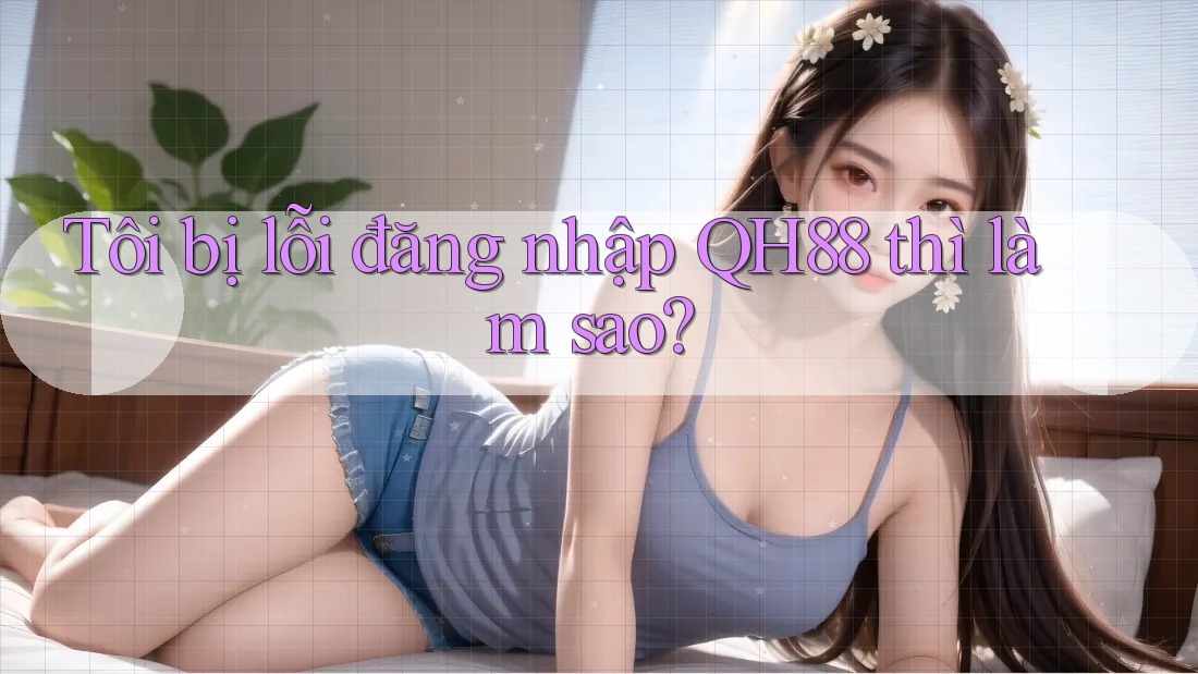Tôi bị lỗi đăng nhập QH88 thì làm sao? Tôi bị lỗi đăng nhập QH88 thì làm sao?