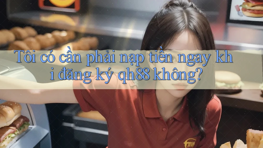 Tôi có cần phải nạp tiền ngay khi đăng ký qh88 không? Tôi có cần phải nạp tiền ngay khi đăng ký qh88 không?