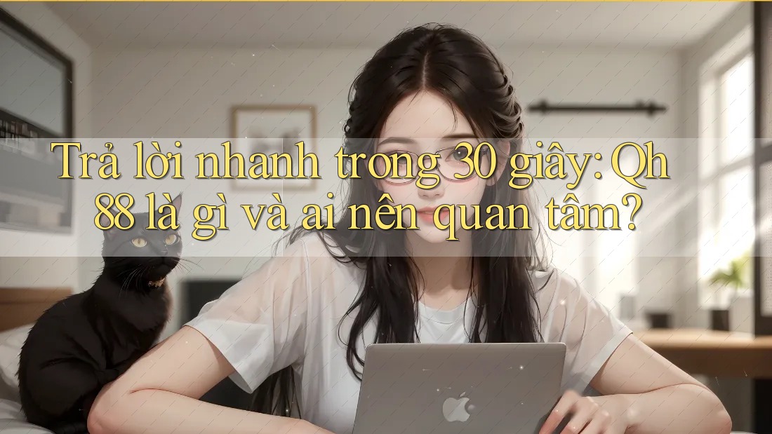 Trả lời nhanh trong 30 giây: Qh88 là gì và ai nên quan tâm?