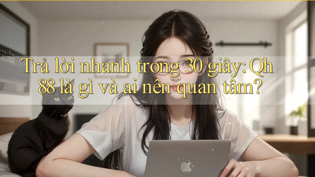 Trả lời nhanh trong 30 giây: Qh88 là gì và ai nên quan tâm?