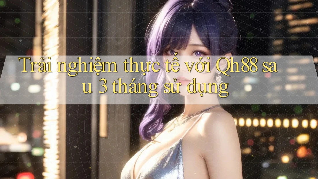 Trải nghiệm thực tế với Qh88 sau 3 tháng sử dụng
