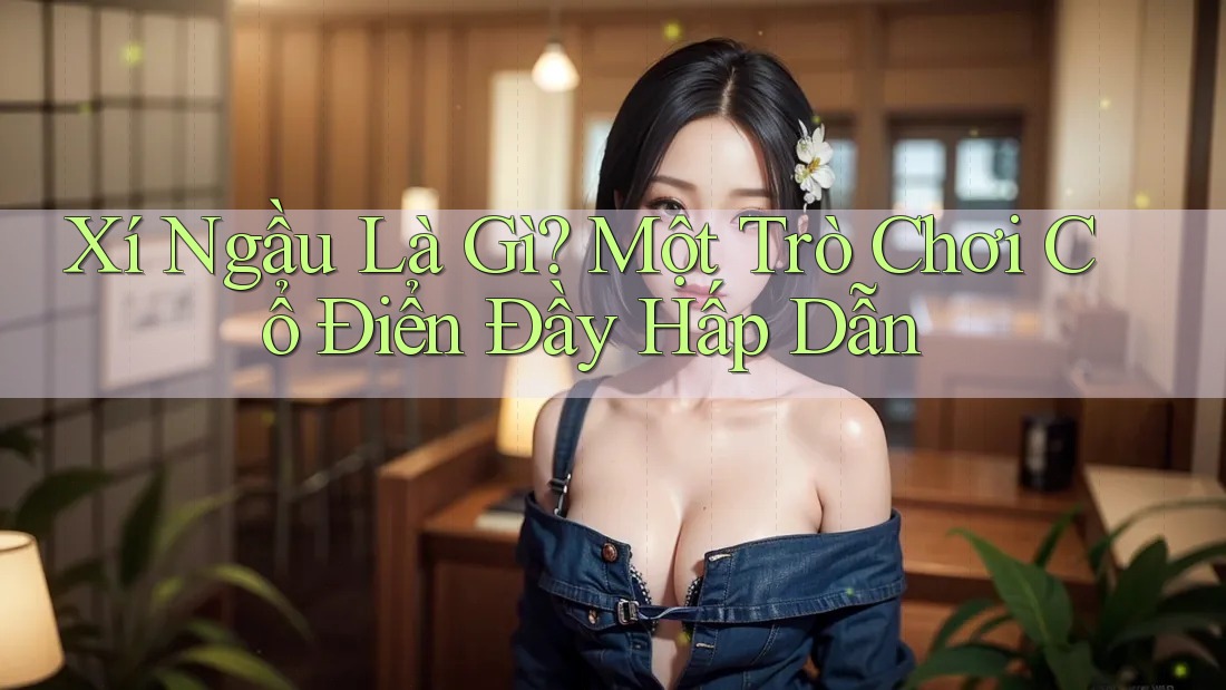 Xí Ngầu Là Gì? Một Trò Chơi Cổ Điển Đầy Hấp Dẫn